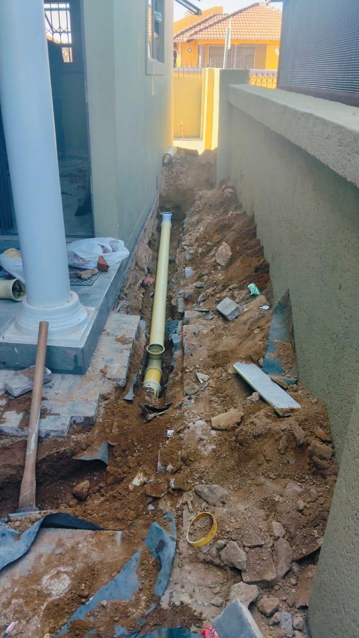 Exterior Drainage Install